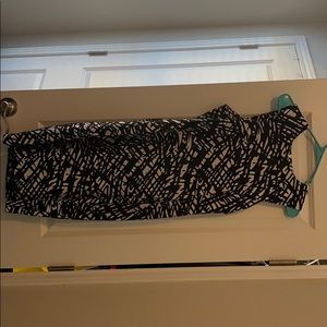 Calvin Klein Black & white work dress